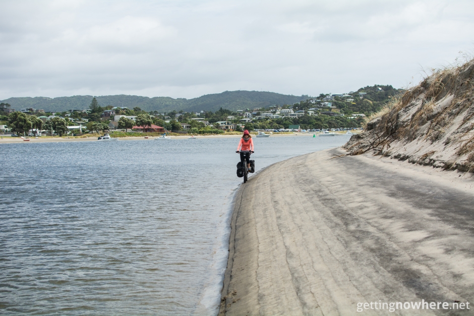 Beach riding Surly ExtraTerrestrial