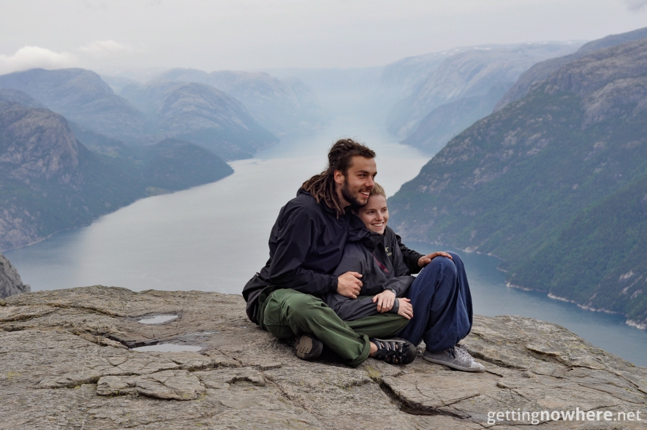 getting nowhere anna mat emeschajmer preikestolen
