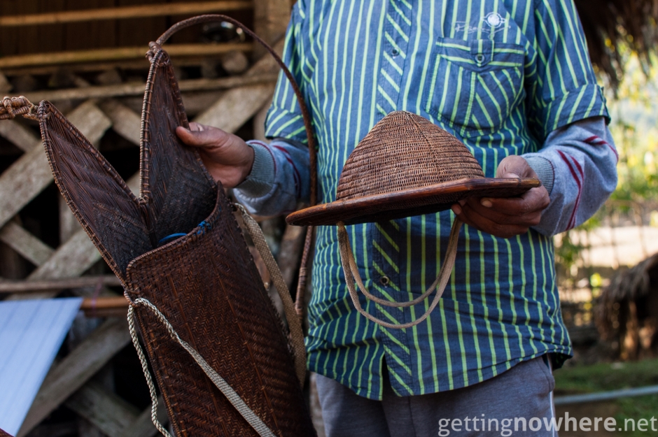 Traditional handicraft of the Galo tribe