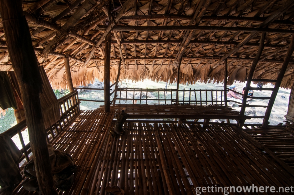 Veranda of a Galo house