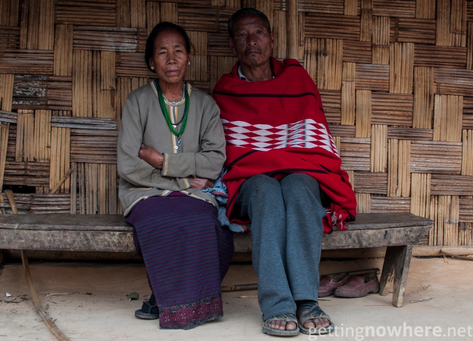 Couple of the Konyak tribe