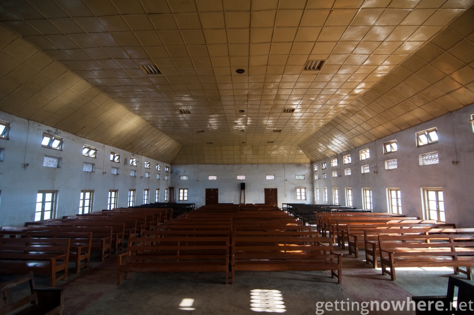 Inside a baptist church - Nagaland