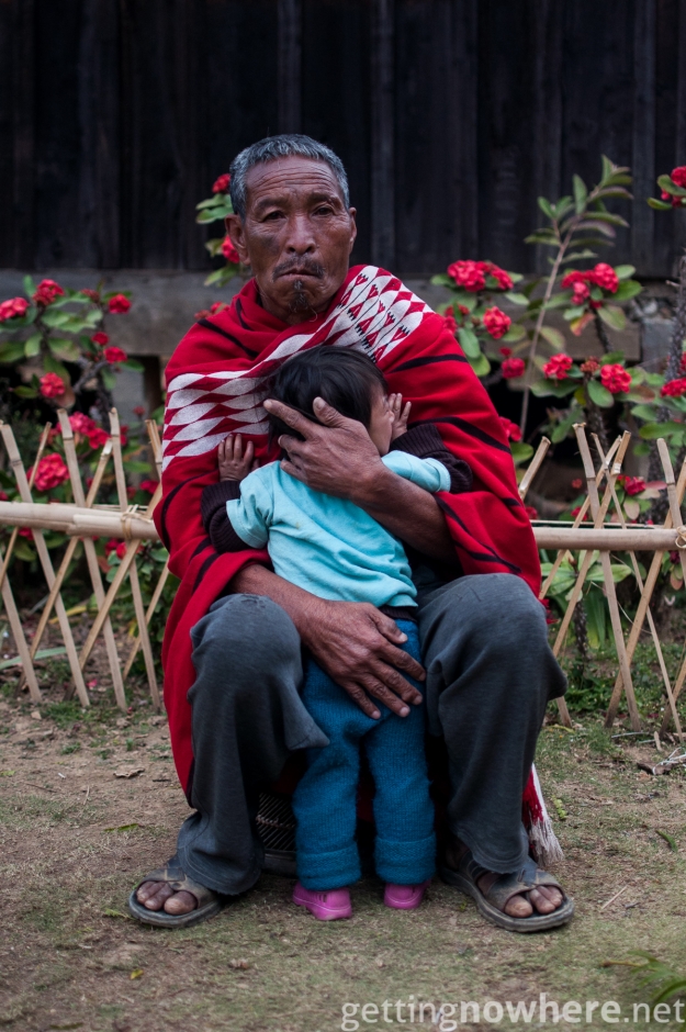Konyak man in Longching