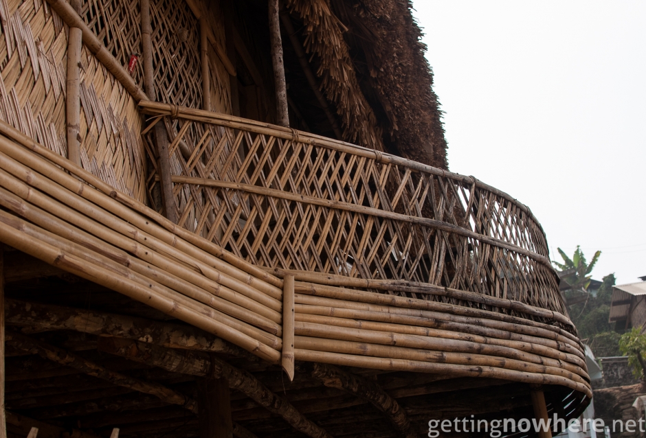 Naga bamboo house