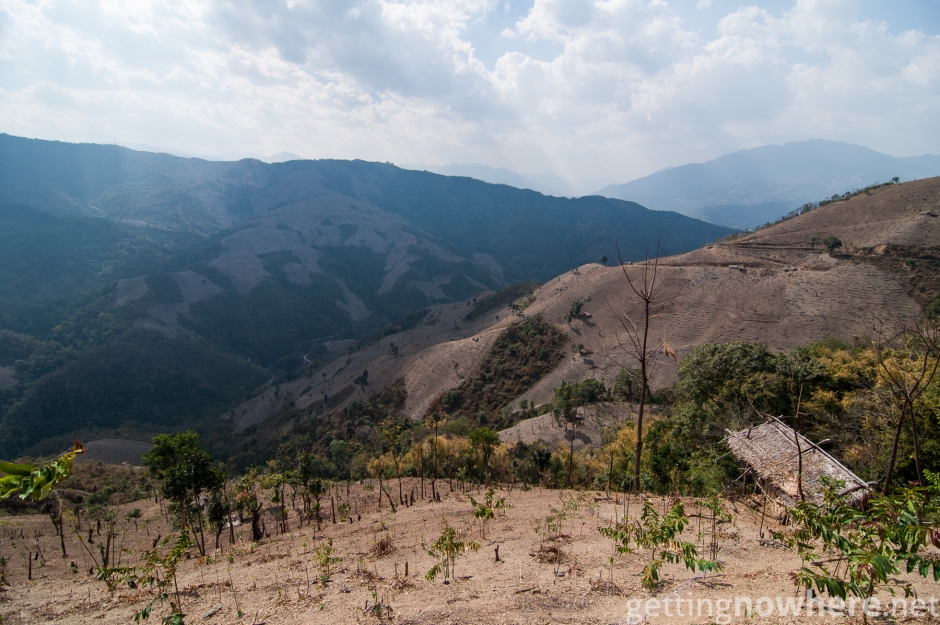 Slash and burn tradition in Nagaland