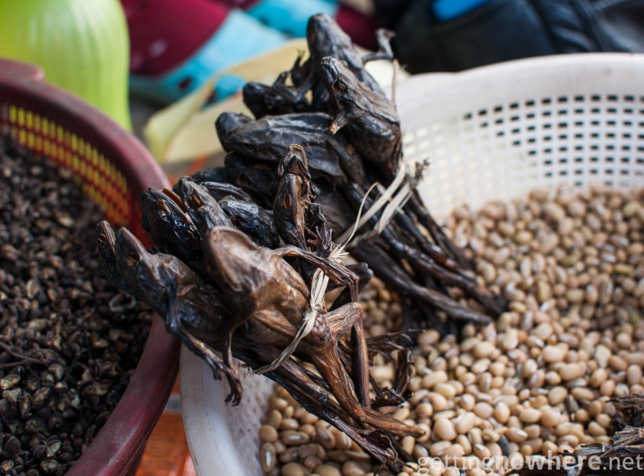 Special snack - frogs