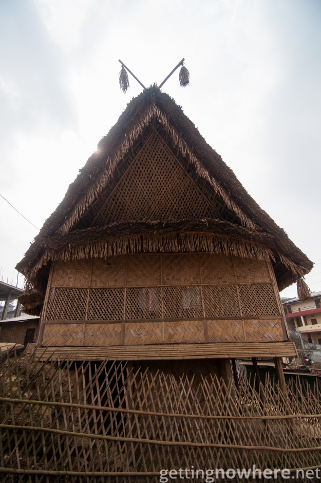 Traditional Naga house